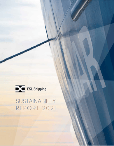 Sustainability Report 2021 cover