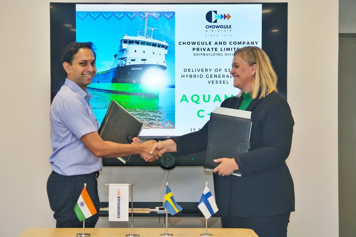 Arjun Chowgule and Frida Rowland